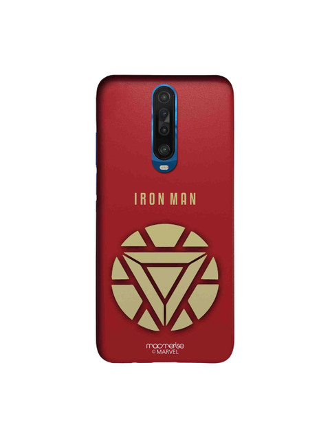 

macmerise Red & Beige Minimalistic Ironman Xiaomi Poco X2 Back Case