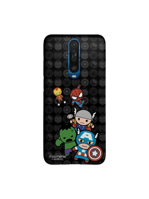 

macmerise Black & Green Kawaii Art Marvel Printed Xiaomi Poco X2 Back Case