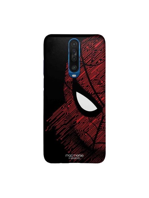 

macmerise Black & Red Sketch Out Spiderman Sleek Xiaomi Poco X2 Back Case