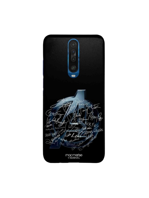 

macmerise Black & Blue Avengers Nostalgia Sleek Xiaomi Poco X2 Case