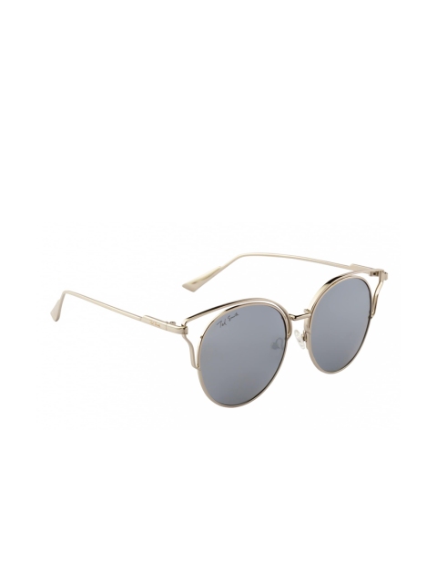 

Ted Smith Women Round Polarised Sunglasses TS-P0874_C4, Grey