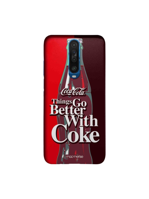 

macmerise Red & White Go With Coke Xiaomi Poco X2 Back Case