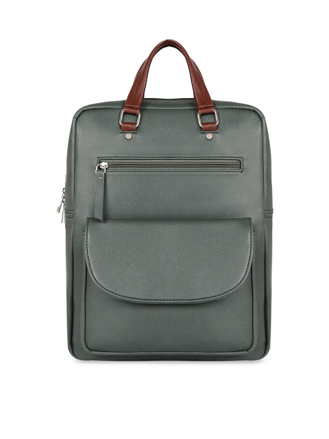 

Toteteca Unisex Green Solid Backpack
