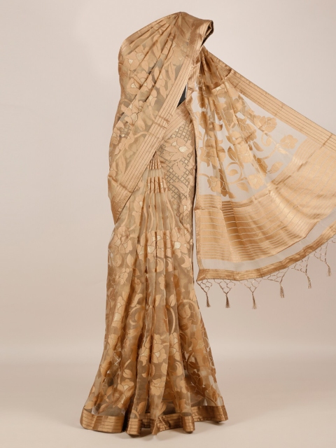 

Pothys Brown Woven Design Saree