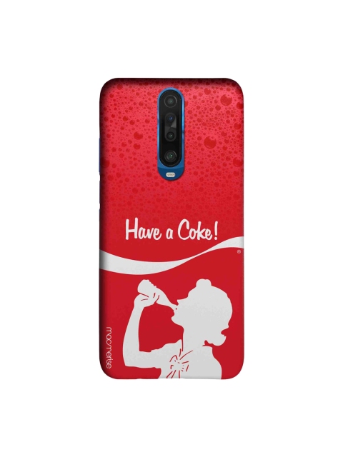 

macmerise Red & White Have a Coke Girl Xiaomi Poco X2 Sleek Back Case