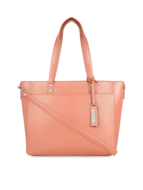 

Toteteca Pink Solid Shoulder Bag