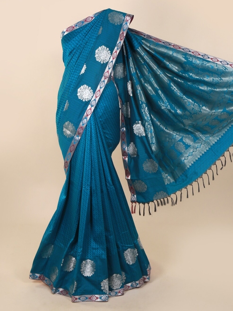 

Pothys Blue Woven Design Saree