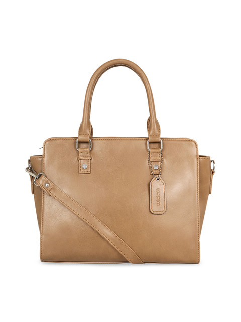 

Toteteca Tan Solid Shoulder Bag