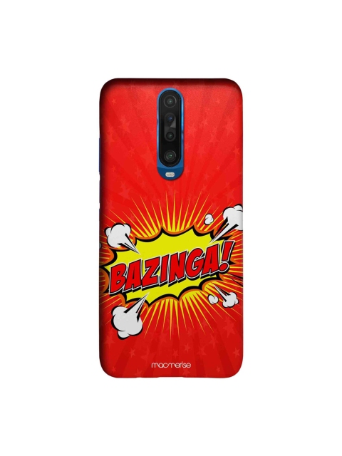 

macmerise Red & Yellow Bazinga Xiaomi Poco X2 Back Cover