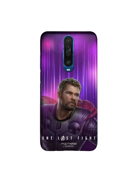 

macmerise Purple & Pink One Last Fight Xiaomi Poco X2 Sleek Back Case