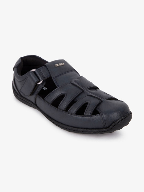 

Duke Men Navy Blue Shoe-Style Sandals