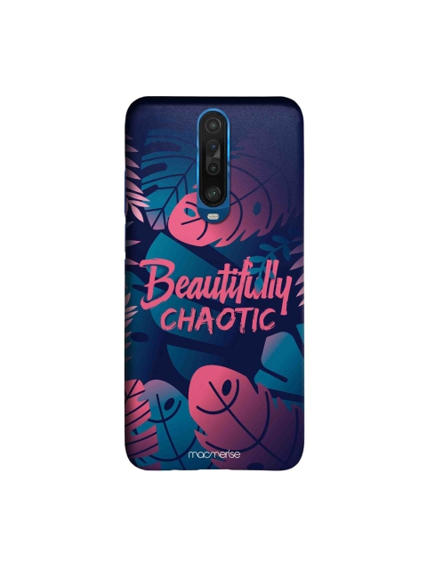 

macmerise Blue & Pink Beautifully Chaotic Printed Xiaomi Poco X2 Back Case