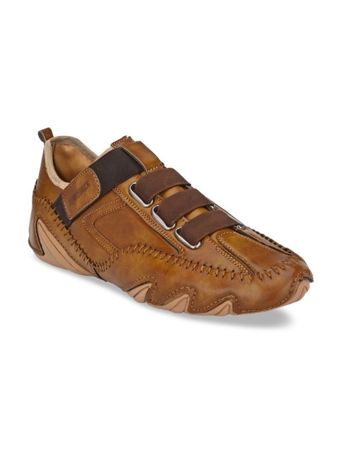 AfroJack Men Tan Brown Sneakers