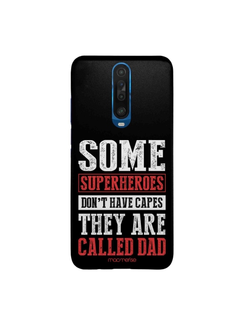 

macmerise Black & White They Are Called Superhero Sleek Xiaomi Poco X2 Back Case
