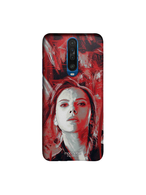 

macmerise Red & Black Charcoal Art Xiaomi Poco X2 Sleek Back Case