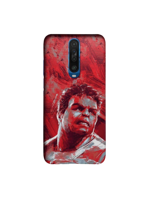 

macmerise Red & Grey Printed Charcoal Art Hulk Sleek Case for Xiaomi Poco X2