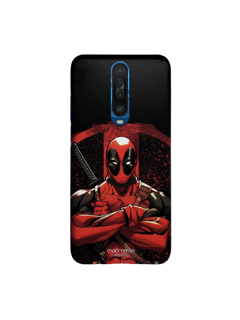 

macmerise Black & Red Printed Deadpool Stance Xiaomi Poco X2 Back Cover