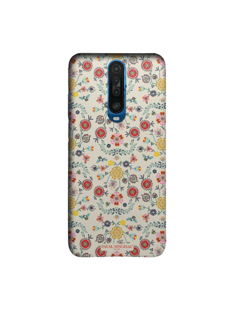 

macmerise Cream-Coloured & Red Payal Singhal Spring Xiaomi Poco X2 Sleek Back Case