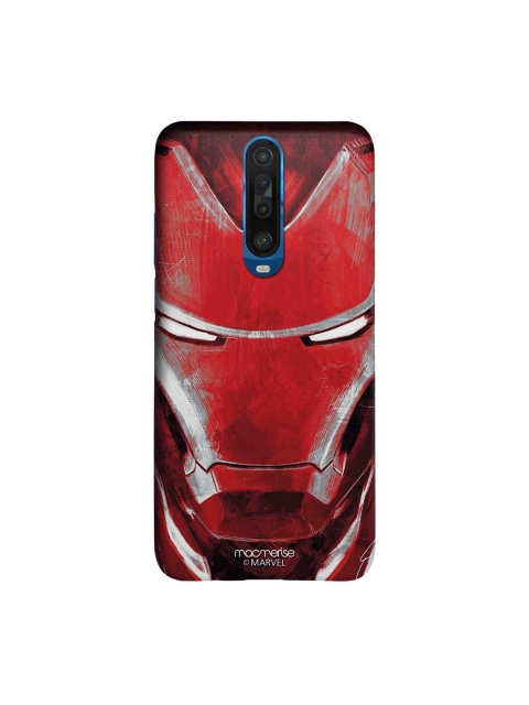 

macmerise Red & Grey Charcoal Art Iron Man Sleek Xiaomi Poco X2 Back Case