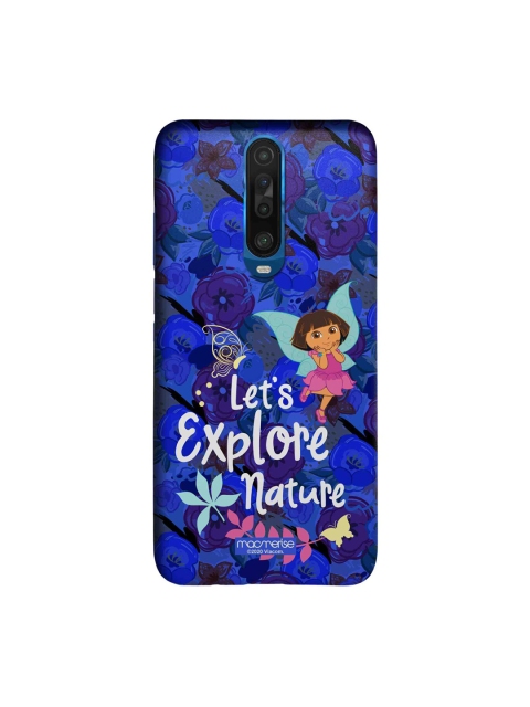 

macmerise Blue & White Explore with Dora Xiaomi Poco X2 Sleek Back Case