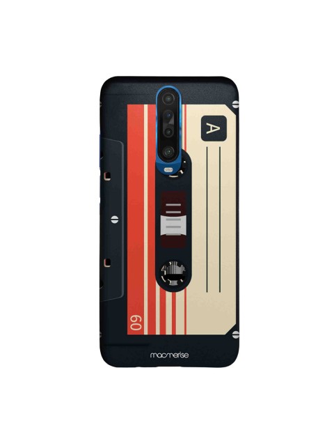 

macmerise Black & Red Printed Casette Black Xiaomi Poco X2 Back Cover
