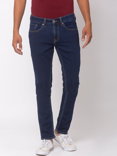 

SPYKAR Men Blue Skinny Fit Low-Rise Clean Look Jeans