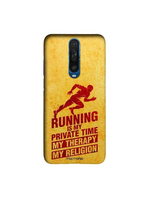 

macmerise Yellow & Red Religion Of Running Xiaomi Poco X2 Sleek Back Case