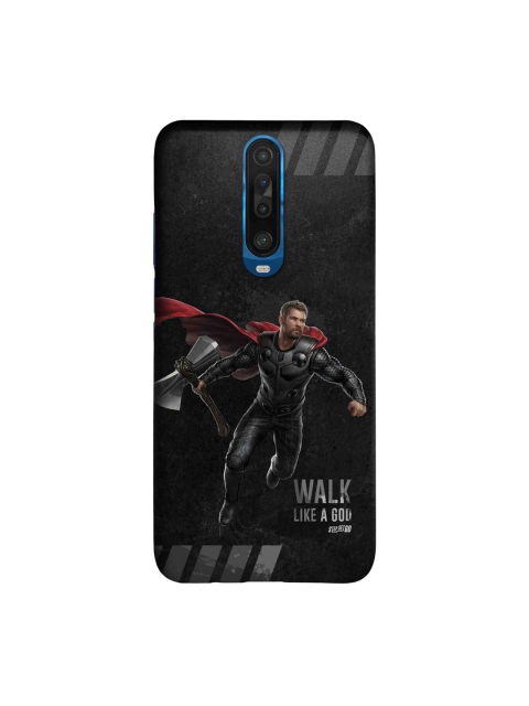 

macmerise Black & Grey Thor X SSG Sleek Xiaomi Poco X2 Back Case