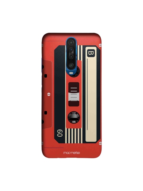 

macmerise Red & Black Casette Xiaomi Poco X2 Sleek Back Case
