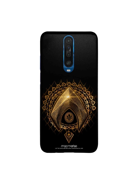 

macmerise Black & Gold-Toned Aquaman Logo Sleek Xiaomi Poco X2 Back Case
