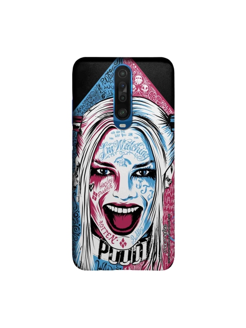 

macmerise White & Blue Printed Wicked Harley Quinn Xiaomi Poco X2 Back Cover