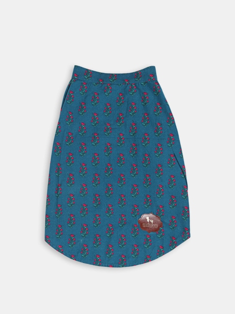 

Heads Up For Tails Blue Printed HUFT The Indian Collective Dog Kurta