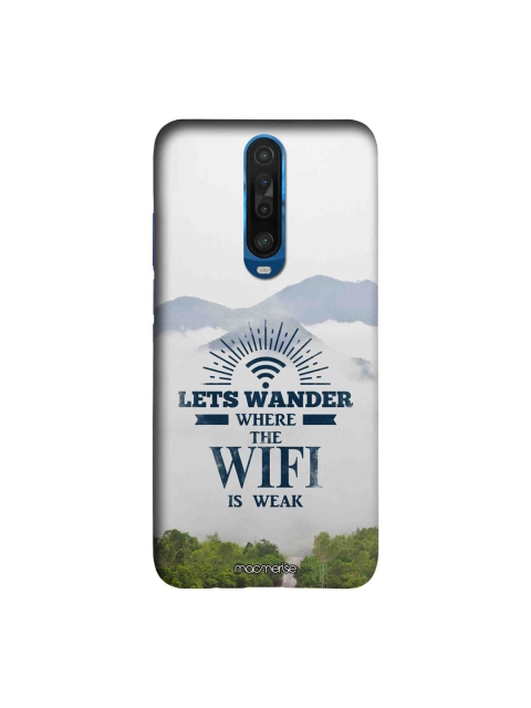 

macmerise White & Green Wander Without Wifi Sleek Xiaomi Poco X2 Case