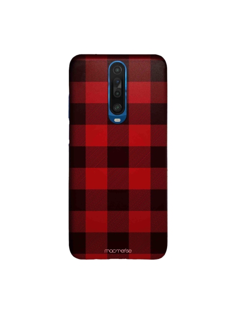 

macmerise Red & Black Checkmate Sleek Xiaomi Poco X2 Case