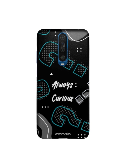 

macmerise Black & Grey Always Curious Sleek Xiaomi Poco X2 Back Case