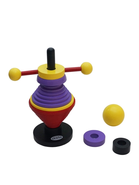 

SKOLA Kids Purple & Yellow Stacking Belle