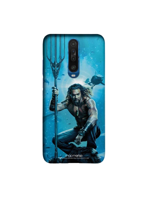 

macmerise Blue & Black Printed Under The Aqua Xiaomi Poco X2 Back Case