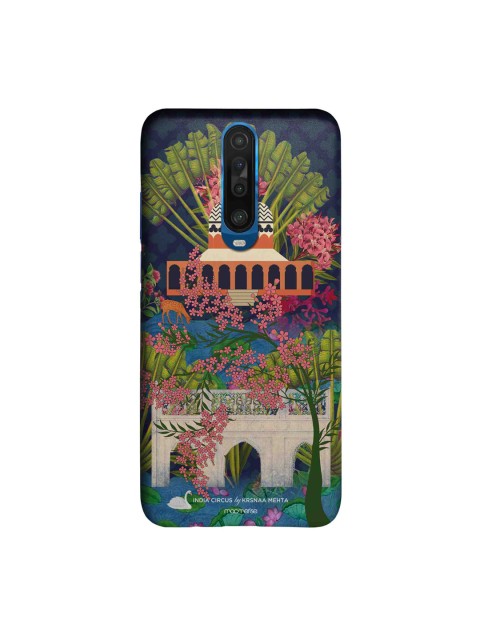 

macmerise Blue & Green Blossoms Xiaomi Poco X2 Sleek Back Case