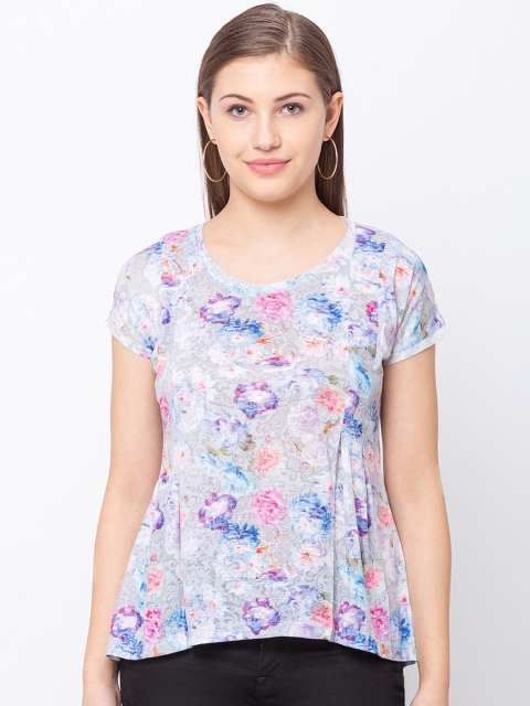 

Juliet Women Multicoloured Floral Print Empire Top, Multi