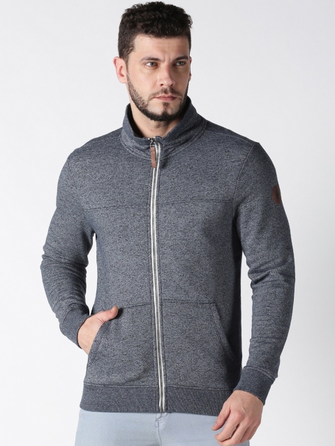

UrGear Men Charcoal Grey Solid Sweatshirt