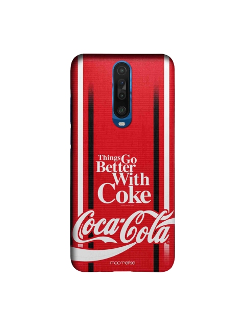 

macmerise Red & White Better With Coke Sleek Xiaomi Poco X2 Case