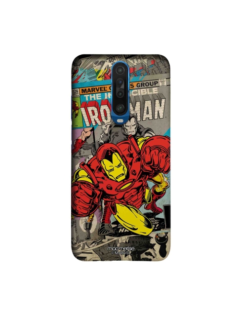 

macmerise Red & Grey Comic Ironman Sleek Xiaomi Poco X2 Case