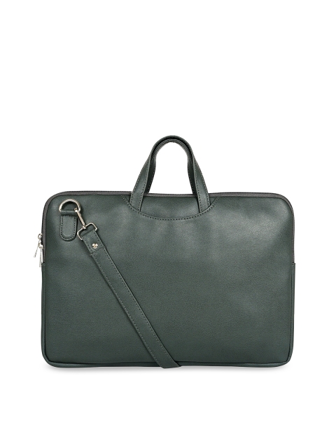 

Toteteca Unisex Green Solid 15 Inch Laptop Bag
