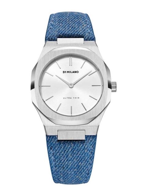 

D1 Milano Women Silver-Toned & Blue Analogue Watch UTDL01