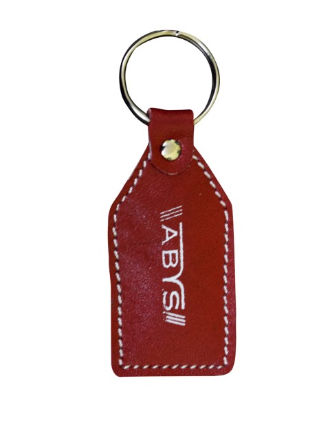 

ABYS Set Of 8 Red & White Printed Key Chains