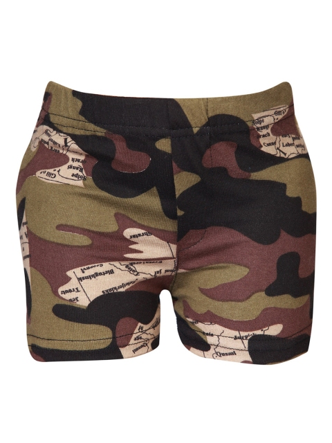 

Zoom Minimondo Girls Printed Cotton Brief, Brown