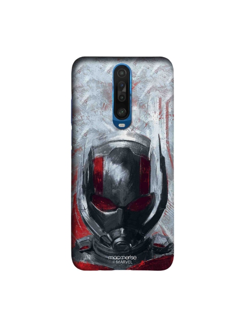 

macmerise Grey & Red Charcoal Art Antman Sleek Xiaomi Poco X2 Back Case