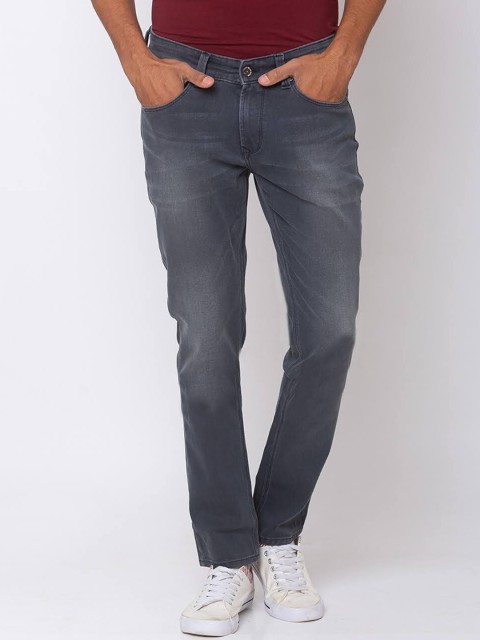 

SPYKAR Men Grey Slim Fit Low-Rise Clean Look Jeans