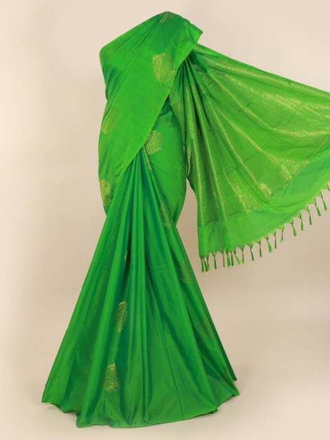 

Pothys Green Striped Saree