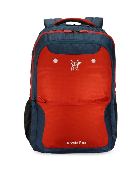 

Arctic Fox Unisex Red & Blue Solid Backpack
